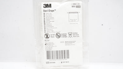 3M 1003 Steri-Drape Isolation Bag 20inch x 20inch